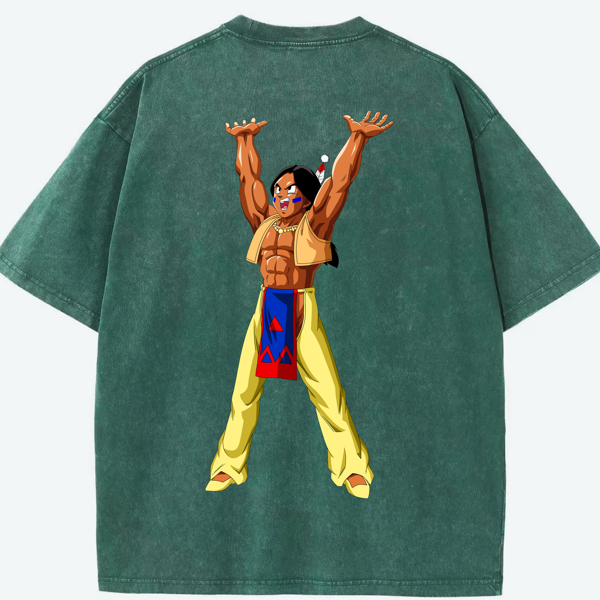 （画像用） ドラゴンボール DRAGON BALL 綿100% ヴィンテージ風 半袖Tシャツ（背面プリント）